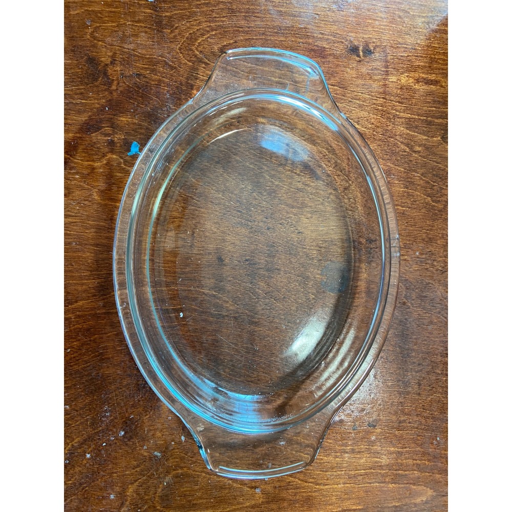 CorningWare Spice of Life Oval Casserole Dish Glass Lid Replacement Clear 11.5"